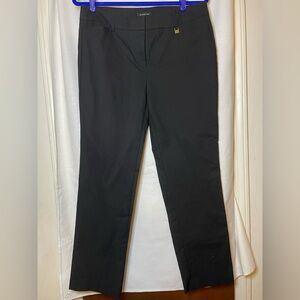 NWT Jones New York Collection Petite Black The Claire Slim Ankle Pant Size 10P